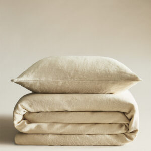 boutique jeté de lit — lin lavé